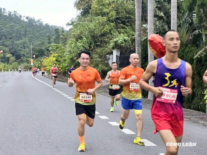 Những vận động viên tràn đầy năng lượng.