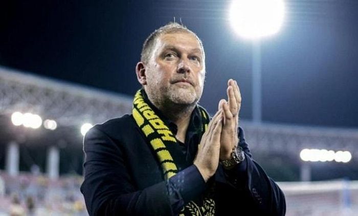 HLV Cklamovski hài lòng với các học trò.