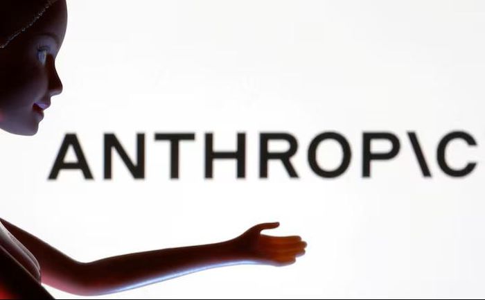 Logo của Anthropic trong ảnh minh họa chụp ngày 31/3/2023. (Nguồn: Reuters)
