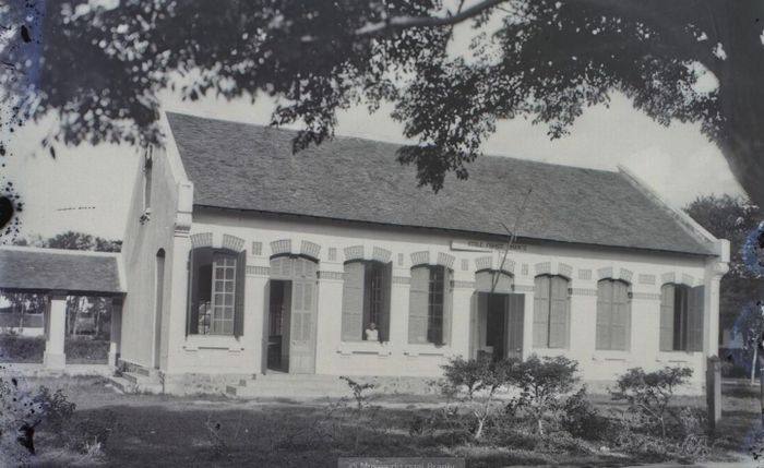 Trường tiểu học Cao Xuân Dục ở Vinh - nơi thầy Trần Phú từng dạy học. Ảnh tư liệu