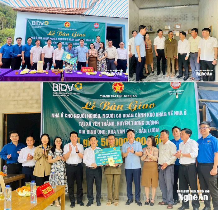 Thanh tra tỉnh Nghệ An đồng hành cùng các hoạt động an sinh xã hội. Ảnh: CSCC