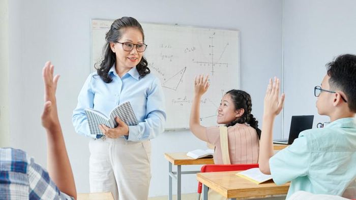  Không có AI nào thay thế được một lời động viên đúng lúc, một ánh nhìn ấm áp, một tấm gương sống tử tế của người thầy trước mặt học trò. Ảnh minh họa 