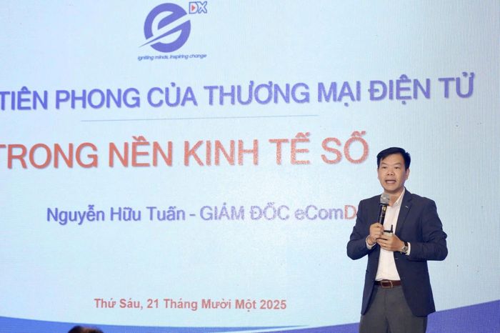 Ông Nguyễn Hữu Tuấn, Giám đốc Trung tâm Phát triển Thương mại điện tử và Công nghệ số. (Ảnh: ST)