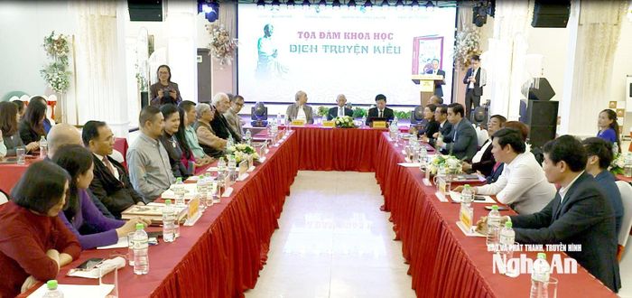 Toàn cảnh buổi tọa đàm khoa học. Ảnh: P.V