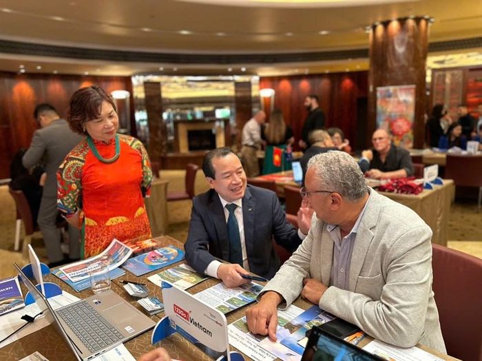Phó Cục trưởng Cục Du lịch Quốc gia Việt Nam Hà Văn Siêu tại hoạt động gặp gỡ, kết nối doanh nghiệp Việt Nam - Australia (B2B)