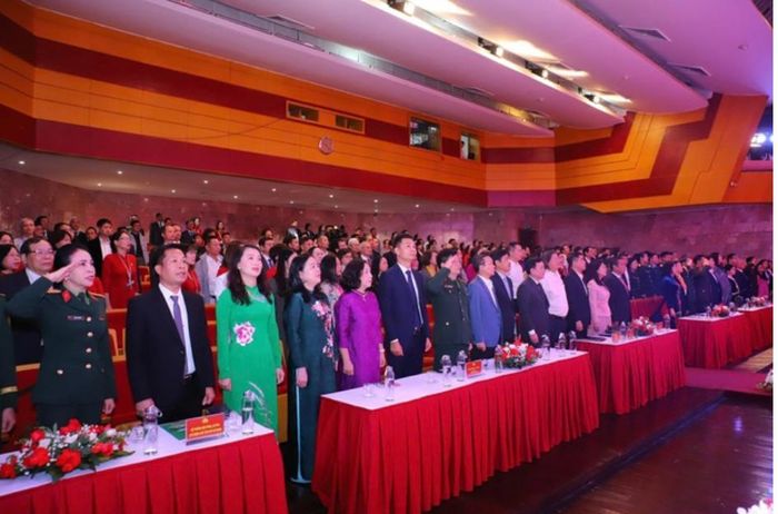 Quang cảnh Lễ kỷ niệm 55 năm thành lập Bảo tàng Hồ Chí Minh. Ảnh: Bộ VH&TTDL