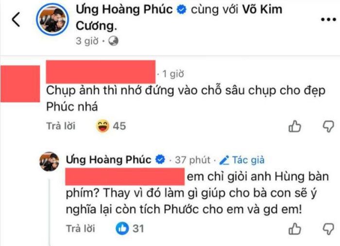 Nam ca sĩ thẳng thắn đáp trả khi bị một netizen nhắc lại lùm xùm làm từ thiện từ hơn 1 năm trước