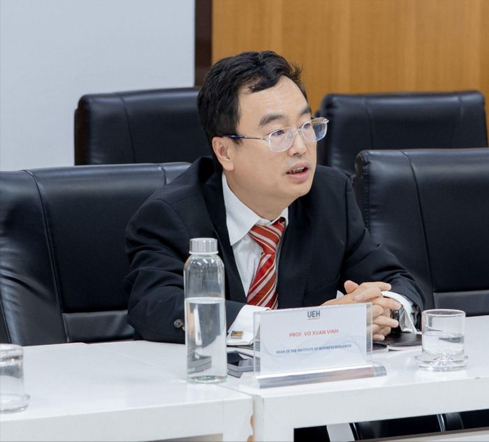 GS-TS Võ Xuân Vinh phát biểu tại buổi lễ