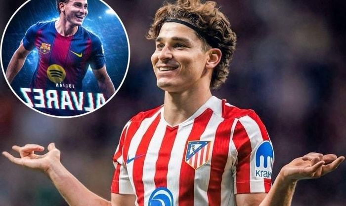 Julian Alvarez lên tiếng về việc được Barca theo đuổi