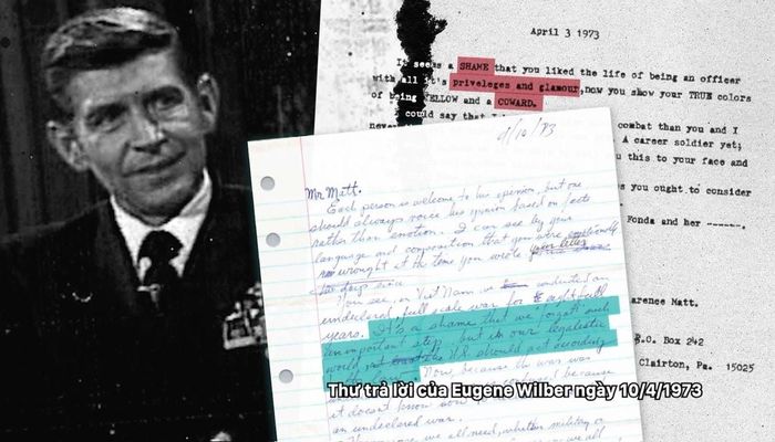 Bức thư ông Eugene Wilber trả lời người thóa mạ ông vào ngày 03/04/1973, ngay sau cuộc phỏng vấn định mệnh trên CBS 60 minutes