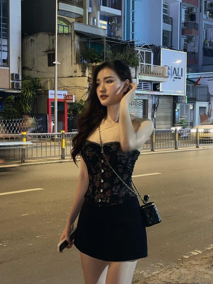 Vẻ đẹp của hoa khôi bóng chuyền Kim Thanh - Ảnh: FBNV