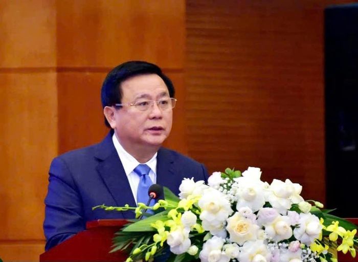 GS.TS. Nguyễn Xuân Thắng, Ủy viên Bộ Chính trị, Giám đốc Học viện Chính trị Quốc gia Hồ Chí Minh, Chủ tịch Hội đồng Lý luận Trung ương. Ảnh: Báo Quảng Ninh.