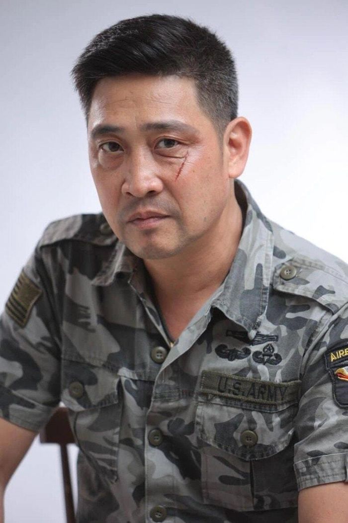 Trung tá Hồ Phong chuyên vào vai giang hồ, tội phạm.