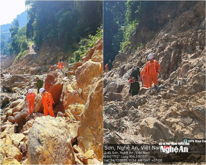 Hầu hết những cung đường để tiếp cận với các bản vùng lõm điện ở miền Tây Nghệ An đều rất hiểm trở, chỉ có thể đi bộ, vượt qua sông suối và vách đá cheo leo.