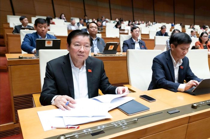 Các đại biểu tham gia phiên họp.