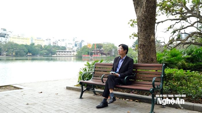 PGS.TS Nguyễn Đăng Điệp, một tâm hồn yêu và gần gũi với thiên nhiên.