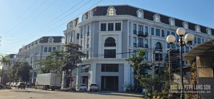 Dãy nhà ở thấp tầng dự án nhà ở xã hội số 2