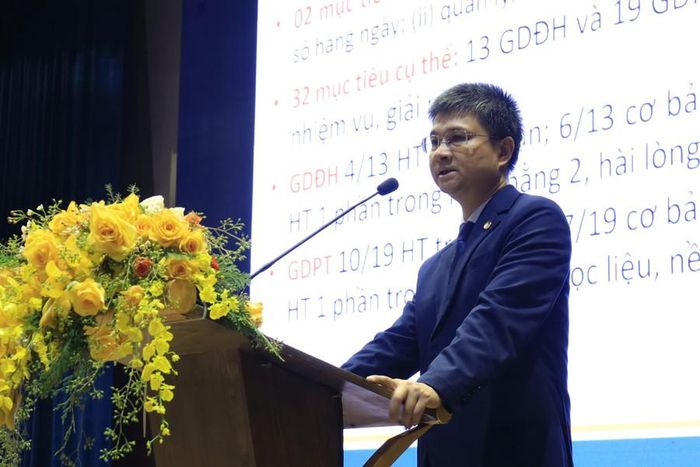  Ông Tô Hồng Nam - Phó Cục trưởng Cục Khoa học, Công nghệ và Thông tin (Bộ GD&amp;ĐT). Ảnh: V.D. 