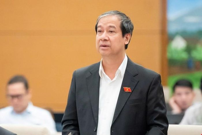  Bộ trưởng Bộ GD&amp;ĐT Nguyễn Kim Sơn. Ảnh: Cổng TTĐT Quốc hội. 