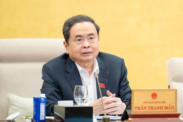  Chủ tịch Quốc hội Trần Thanh Mẫn. Ảnh: Cổng TTĐT Quốc hội. 