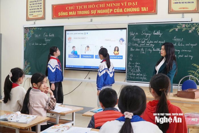 Năm học 2025 - 2026, Nghệ An tuyển dụng 252 giáo viên tiểu học. Ảnh: Mỹ Hà