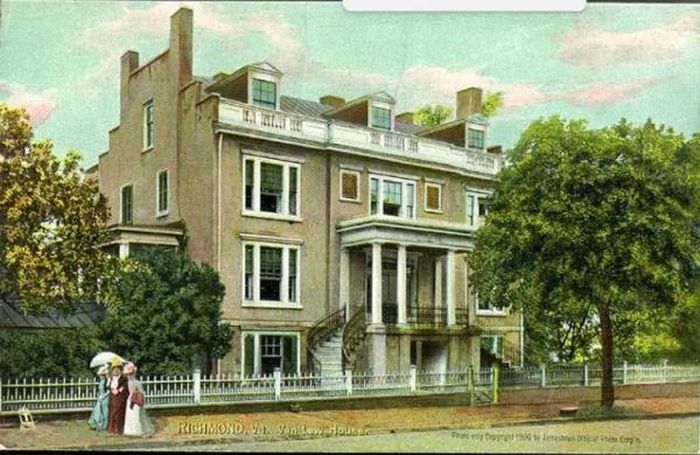 Một tấm bưu thiếp từ năm 1906 mô tả dinh thự của Elizabeth Van Lew. (Ảnh: Public Domain)