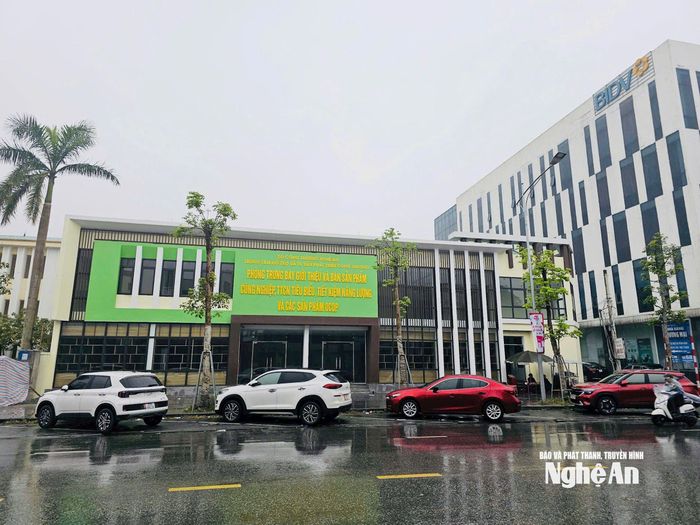 Phòng trưng bày giới thiệu sản phẩm đặc trưng và sản phẩm OCOP tỉnh Nghệ An sẽ được khai trương trong tháng 12/2025. Ảnh: PV