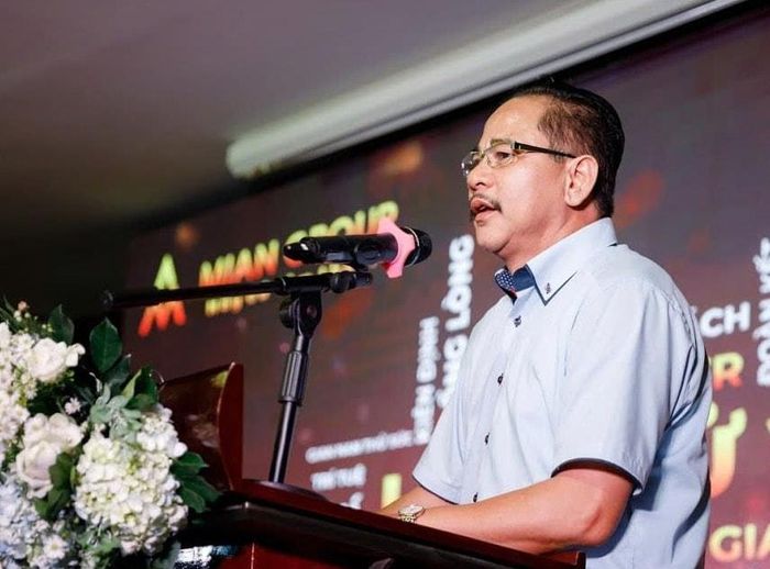 Ông Nguyễn Đình Sinh - Tổng Giám đốc Tập đoàn May Minh Anh khu vực Nghệ An.