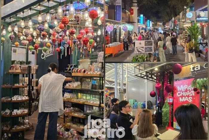 Khu vực Đường sách TP.HCM cũng là lựa chọn hợp lý cho mùa Noel.