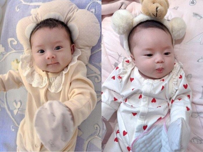 Bé Ivanka có vẻ ngoài đáng yêu như búp bê, được khen giống hệt bố.