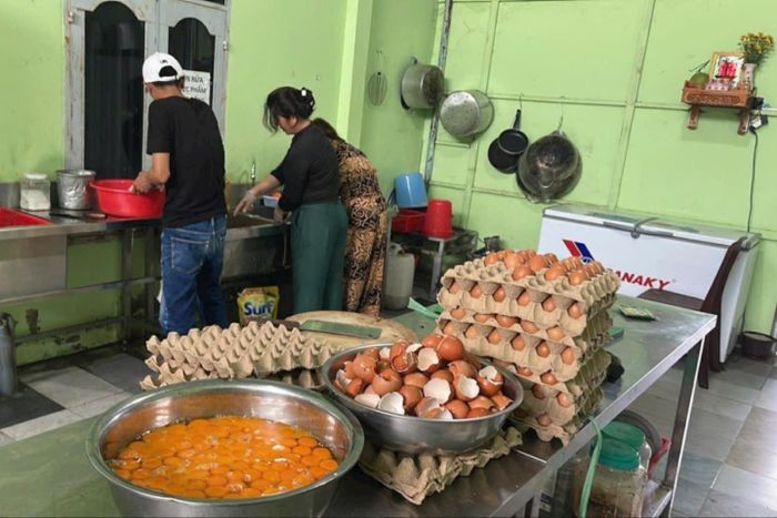 Bếp ăn tự nguyện của các cá nhân tại xã Hàm Thuận, Hàm Thuận Bắc