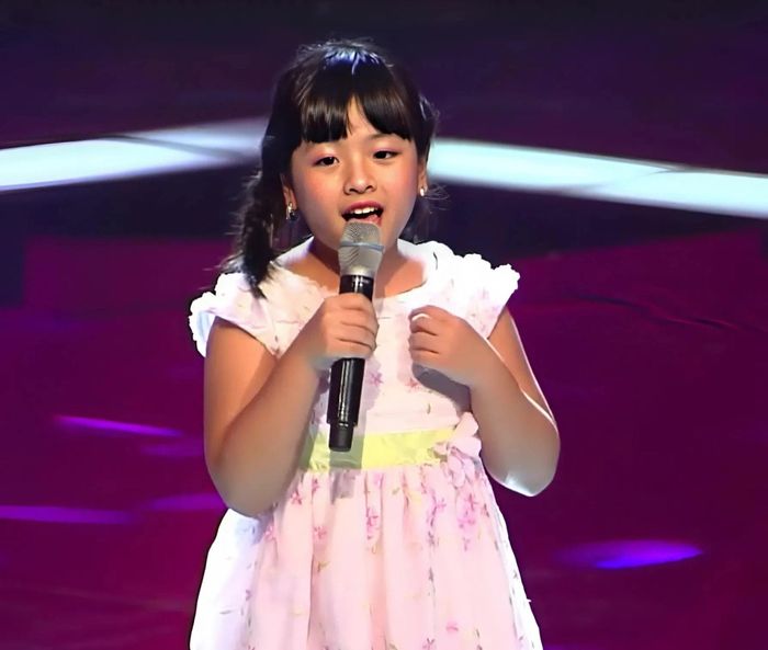 Hồng Khanh từng tham gia chương trình “Giọng hát Việt nhí 2013”.
