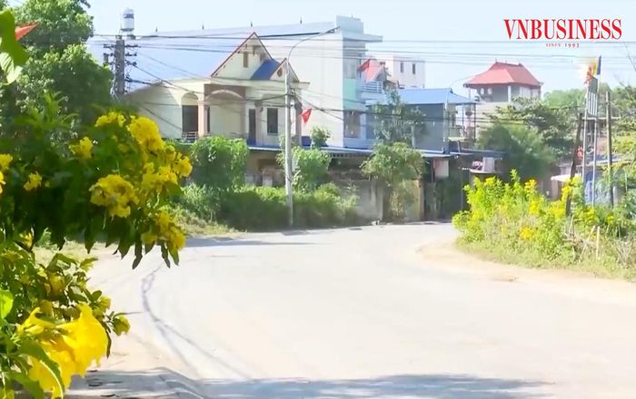 Diện mạo nông thôn mới ở Thái Nguyên ngày càng khởi sắc.