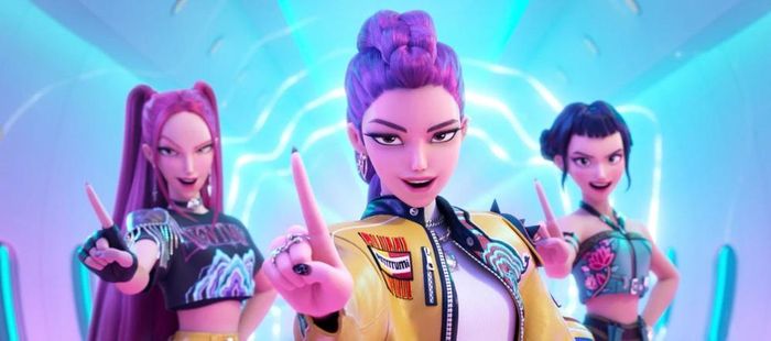 Hình ảnh trong phim hoạt hình ăn khách "KPop Demon Hunters"