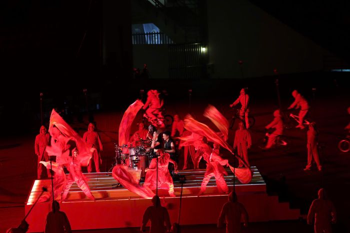 Màn trình diễn ấn tượng trong lễ khai mạc SEA Games 2025 - Ảnh: Quý Lượng