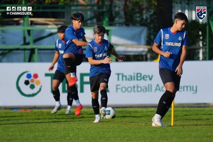 U22 Thái Lan tự tin sau trận ra quân hoàn hảo (Ảnh: FAT)