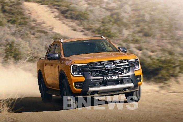 Ford Ranger xếp ở vị trí thứ 3 toàn thị trường ô tô về các mẫu xe đốt trong bán chạy, nhưng lại là mẫu xe dẫn dắt doanh số của Ford Việt Nam và toàn thị trường bán tải ở trong nước. Ảnh: Văn Xuyên/BNEWS/TTXVN