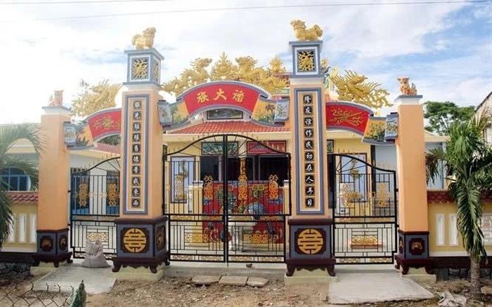 Nhà thờ tộc Phan, dòng họ của những bậc hiền tài cụ Phan Thành Tài, Phan Thanh, Phan Bôi, Phan Khôi. Ảnh: CÔNG TÚ