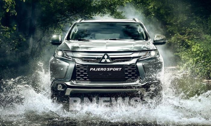 Mitsubishi Pajero Sport. Ảnh: BNEWS/TTXVN phát 