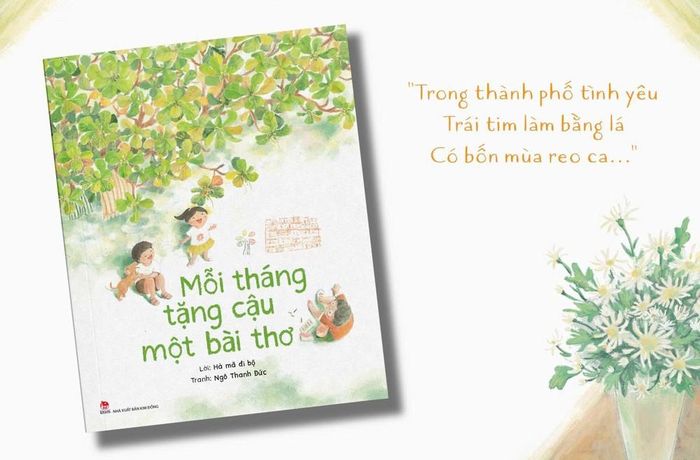 Tập thơ “Mỗi tháng tặng cậu một bài thơ” (NXB Kim Đồng)