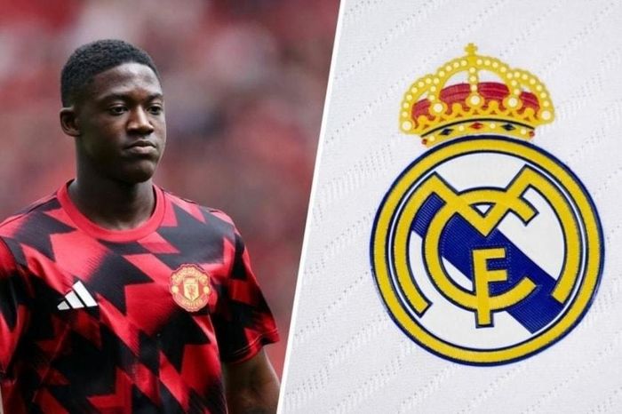 Mainoo sẵn sàng gia nhập Real Madrid (Ảnh: Express).