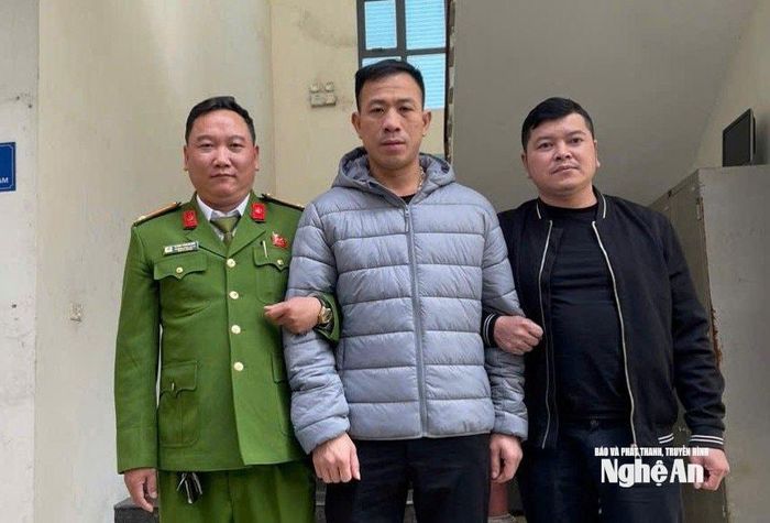 Đối tượng Phạm Vĩnh Tân tại Cơ quan Công an. Ảnh: Phạm Thủy