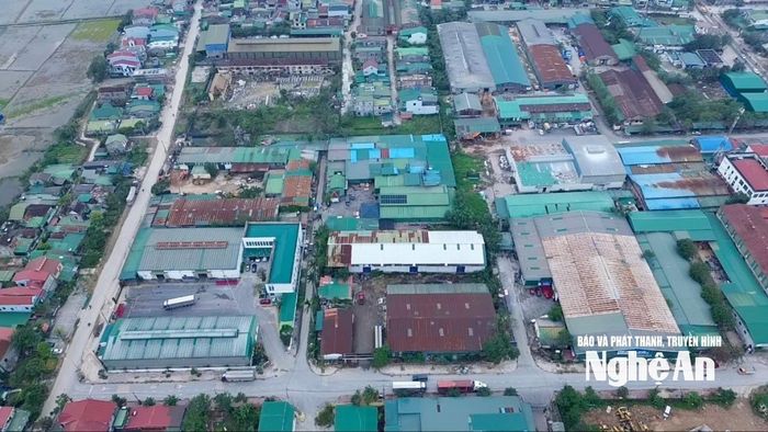 CCN Đông Vĩnh nhìn từ trên cao. Ảnh: Tiến Đông