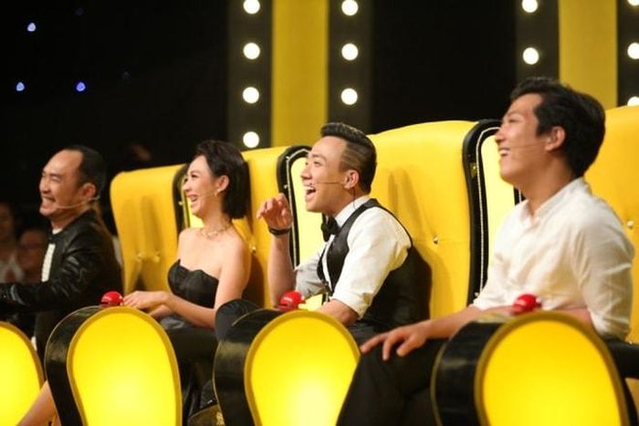 Trấn Thành, Trường Giang, Thu Trang và Tiến Luật từng hợp tác trong nhiều chương trình và có tình bạn thân thiết ngoài đời. Ảnh: FBNV