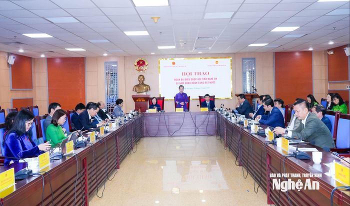 Quang cảnh hội thảo: Ảnh: T.L