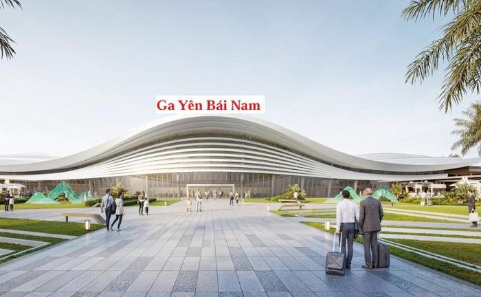  Một phương án thiết kế ga Yên Bái Nam. 
