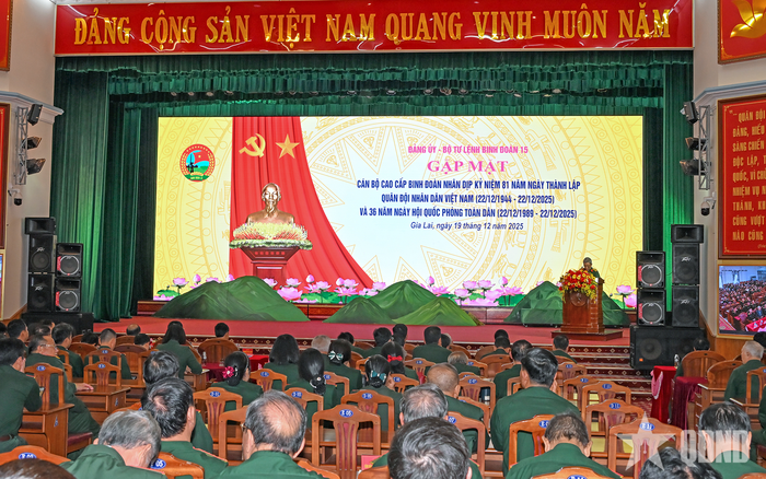 Quang cảnh buổi gặp mặt. 