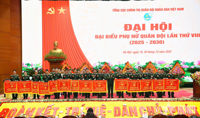 Thượng tướng Lê Quang Minh và 43 tập thể có thành tích xuất sắc trong tổ chức triển khai công tác Phụ nữ và phong trào phụ nữ giai đoạn 2021-2025