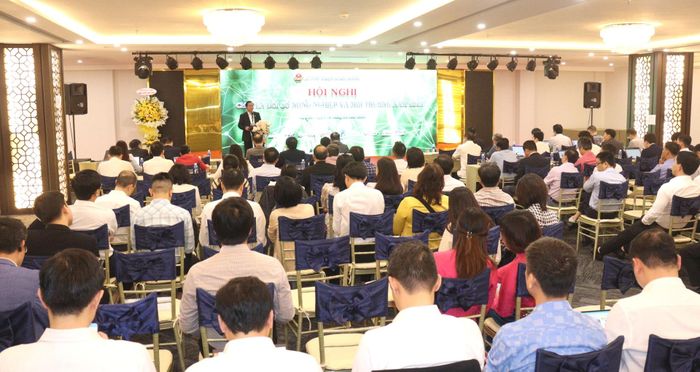 Quang cảnh hội nghị toàn quốc về chuyển đổi số nông nghiệp và môi trường năm 2025 được tổ chức tại Đà Nẵng vào chiều 19/12. Ảnh: HOÀNG HIỆP