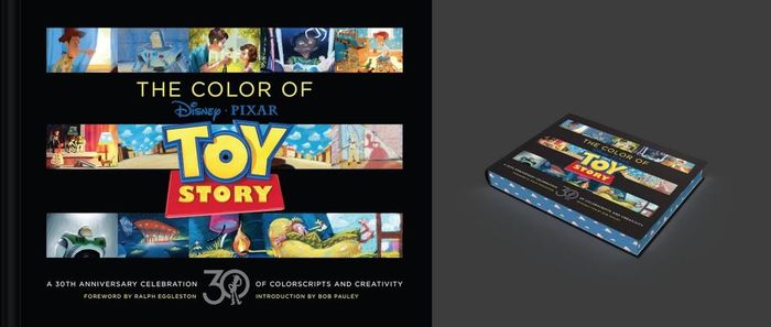Cuốn sách mới bao gồm tất cả các bản thảo màu trong 4 bộ phim “Toy Story”